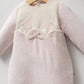 Baby Velvet Embroidered Romper | Soft Long Sleeve Baby One-Piece