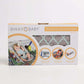 Baby Shopping Cart Hammock | Gray/Aqua