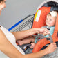 Baby Shopping Cart Hammock | Gray/Aqua