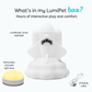 LumiPets Rowdy the Rocket Silicone Night Light