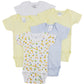 Short Sleeve One Piece 5 Pack
