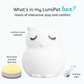 LumiPets® Owen the Owl- Children's Touch Night Light Junior