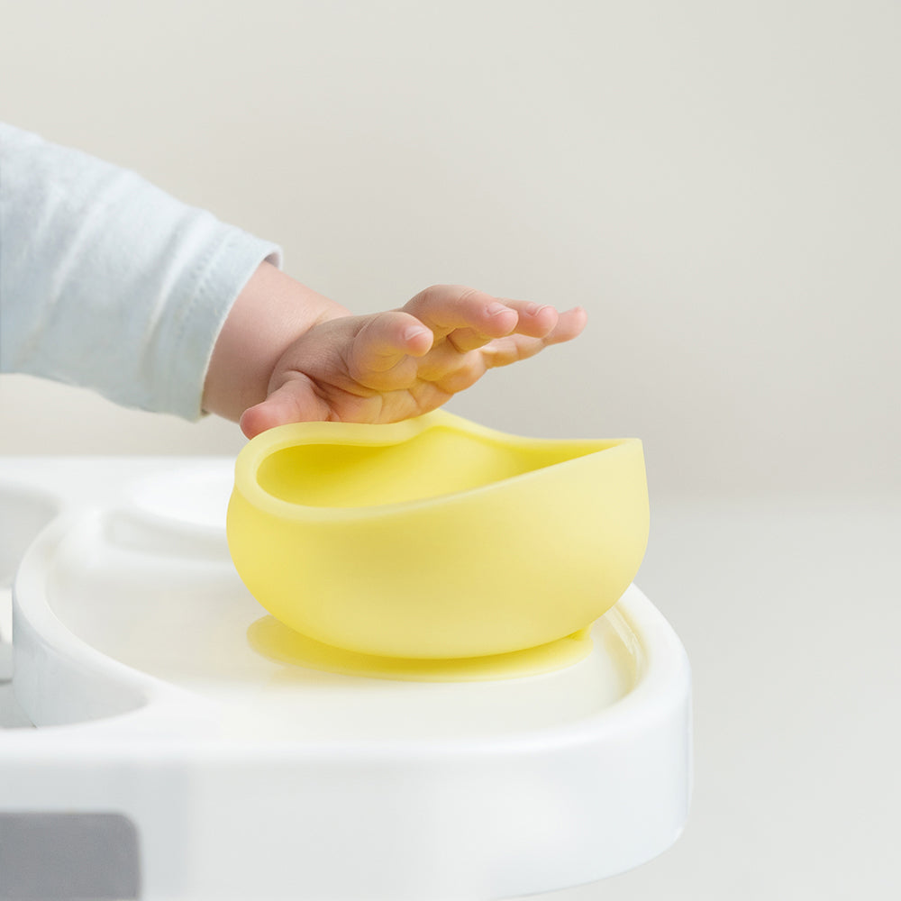 Olababy Suction Bowl with Lid for Mess-Free Self-Feeding