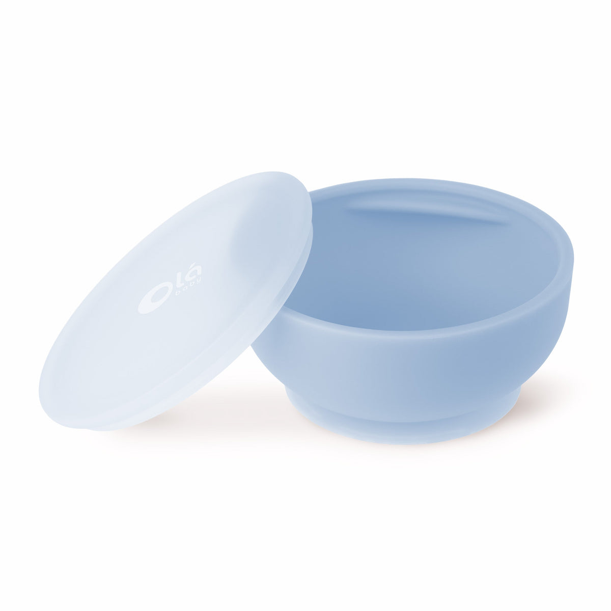 Olababy Suction Bowl with Lid for Mess-Free Self-Feeding