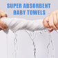 Winreal Muslin Baby Bath Towels Set 3 Pack Ultra Soft And Absorbent Baby Towels Infant Toddler Blanket Towel 6-Layer Natural Cot