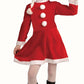 Forum Novelties Deluxe Lil Ms. Santa'S Helper Costume, Child Small