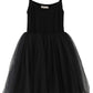 Lyxiof Baby Girls Tutu Dresses Sleeveless Princess Dress Infant Tulle Dress Toddler Sundress Black 18 Months