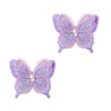 Wistamik Hair Clips Butterfly Hair Clip Glitter Butterfly Hair Clips Kids Clips for Birthday Christmas Children's Day Gift (purp
