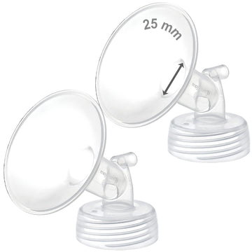 Maymom Pump Parts Compatible With Spectra S1/S2 Pumps; Incl Wide Mouth 25Mm Flanges; Not Original Spectra Flang, Spectra Shield