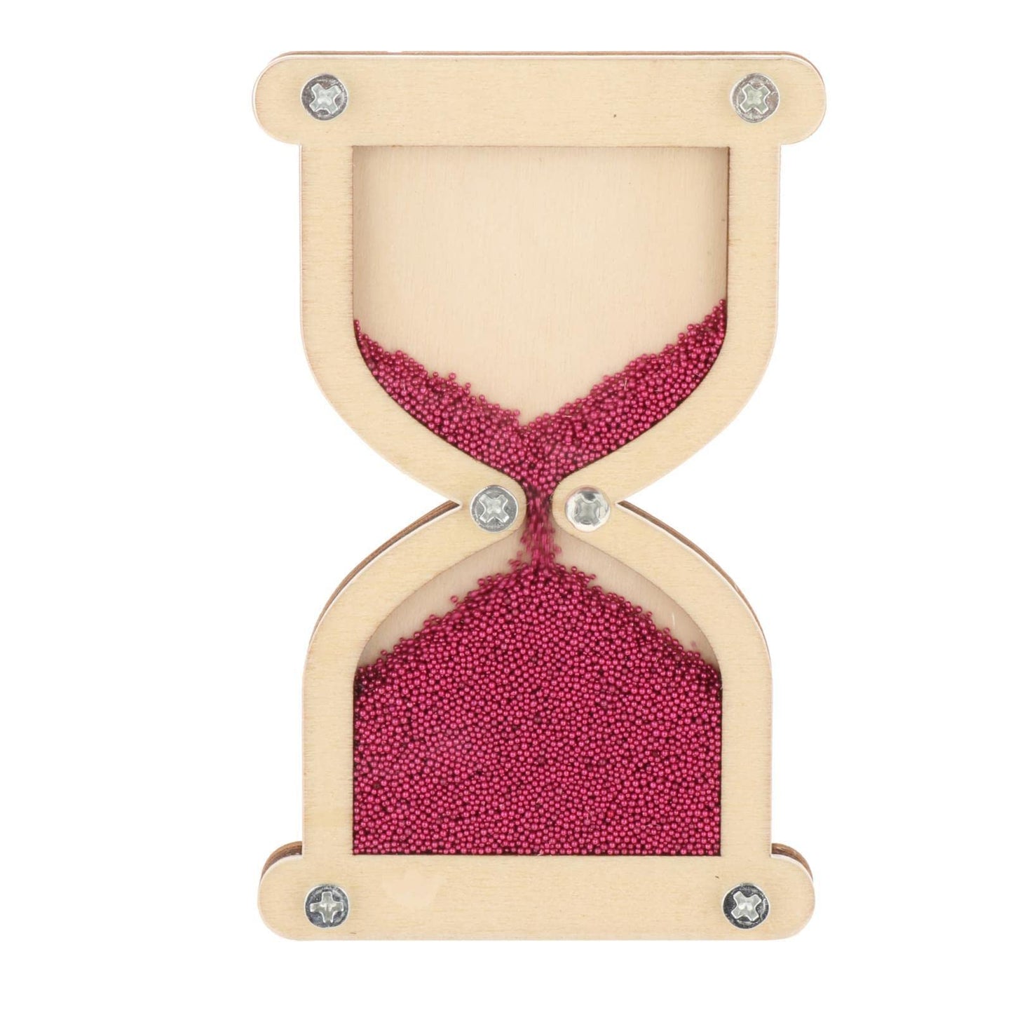 SNAPPSY Wooden Hourglass Busy Board Accessory Educational Toy for Boy Girl Kids