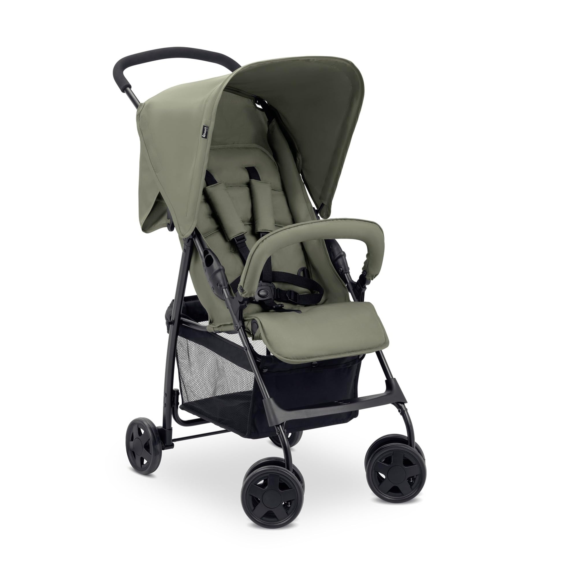Hauck Lightweight And Compact Travel Baby/Toddler Foldable Stroller, Sport, Dark Olive