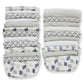 Cribmates Baby Big Boys' 24-Pack Washcloths - Multi, One Size, Multicolor