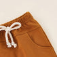 Toddler Baby Boy Clothes Letter Short Sleeve T Shirt Top Boys Shorts With Pocket Cute Summer Outfit 2Pcs Set (Mamas Man White,6-