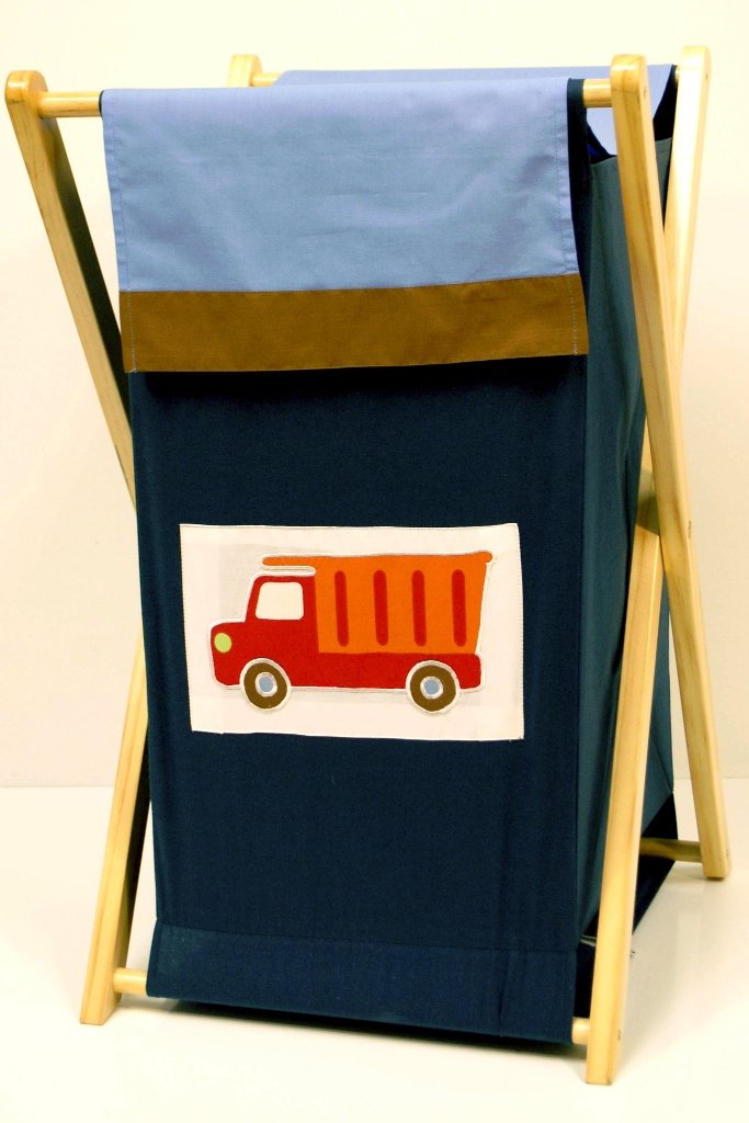 Bacati - Transportation Multicolor Hamper