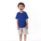 Gerber unisex baby Toddler 5-pack Solid Short Sleeve T-shirts Jersey 160 Gsm Shirt, Royal, 2T US