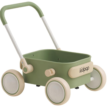 Kidpop PULA 2-in-1 Push and Pull-Along Wagon, Baby Push Walker for First Learner from 7 Month to 4 Year, One Year Birthday Gifts
