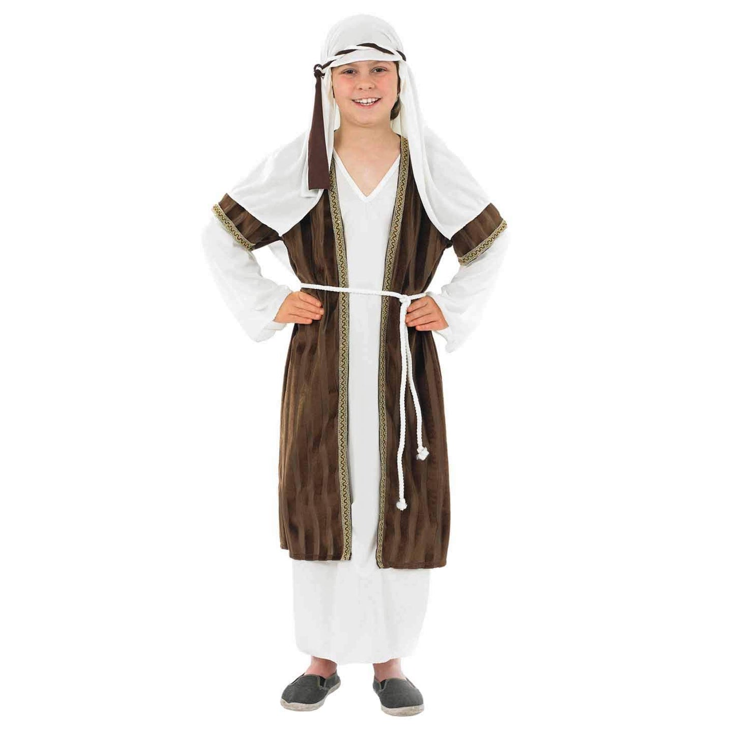 Fun Shack Boys Shepherd Costume Kids, Shepherd Costumes For Kids, Shepherd Boy Costume, Kids Joseph Costume For Boys, Medium