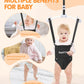 Pahtto Baby Door Jumper With Soft Rug, Durable Toddler Bouncer With Adjustable Height-Funny Baby Walking Harness, Protable Baby
