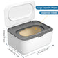 6 Pack Baby Wipes Dispenser Wipe Holder With Lids Refillable Wipes Container With Sealing Design Keeps Wipes Fresh Easy Open And