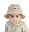 Baby Sun Hat Adjustable,Infant Toddler Summer Outdoors Beach Hat Upf50+,Sun Protection Bucket Hat