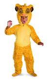 Disney Simba Lion King Deluxe Boys' Costume Size 3T-4T