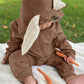 Agqt Baby Boys Bunny Costume 1St Easter Outfit Onesie Halloween Animal Clothes One Piece Romper Rabbit Ear Hoodie Light Brown Si