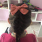 12 Pcs Linen Bow Hair Clips For Baby Girls Hair Bows Alligator Clips Accessories Infants Toddler Kids Hairgrips (Knot Bow 4'')
