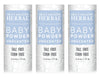 Ora'S Amazing Herbal Talc-Free Grain-Free Gluten-Free Corn-Free Baby Powder 2.5Oz  (Unscented 3 Pack)