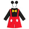 Ibtom Castle Gentleman First Birthday Cake Smash Outfits For Baby Boys Formal Suit Romper+Bow Tie+Suspenders Overalls Bib Pants