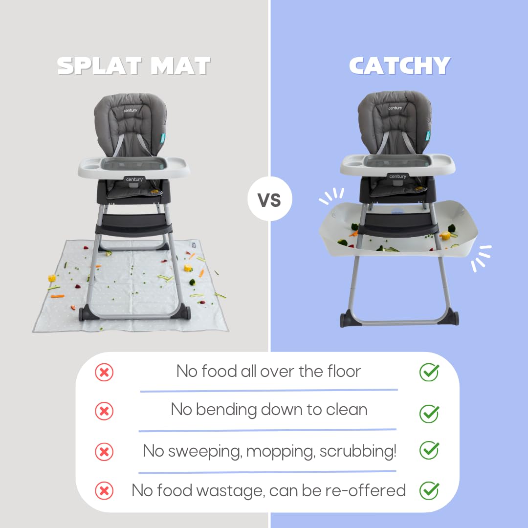 Catchy - Food Catcher - Compatible With Century Dine On 4-In-1 High Chair + 11 Other High Chairs - Highchair Sold Separately - B