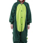 Canasour Dinosaur Onesie Kids Animal Halloween Cosplay Costume For 8-10 Years Girls Dino Unisex Outfuit One Piece Hooded Christm