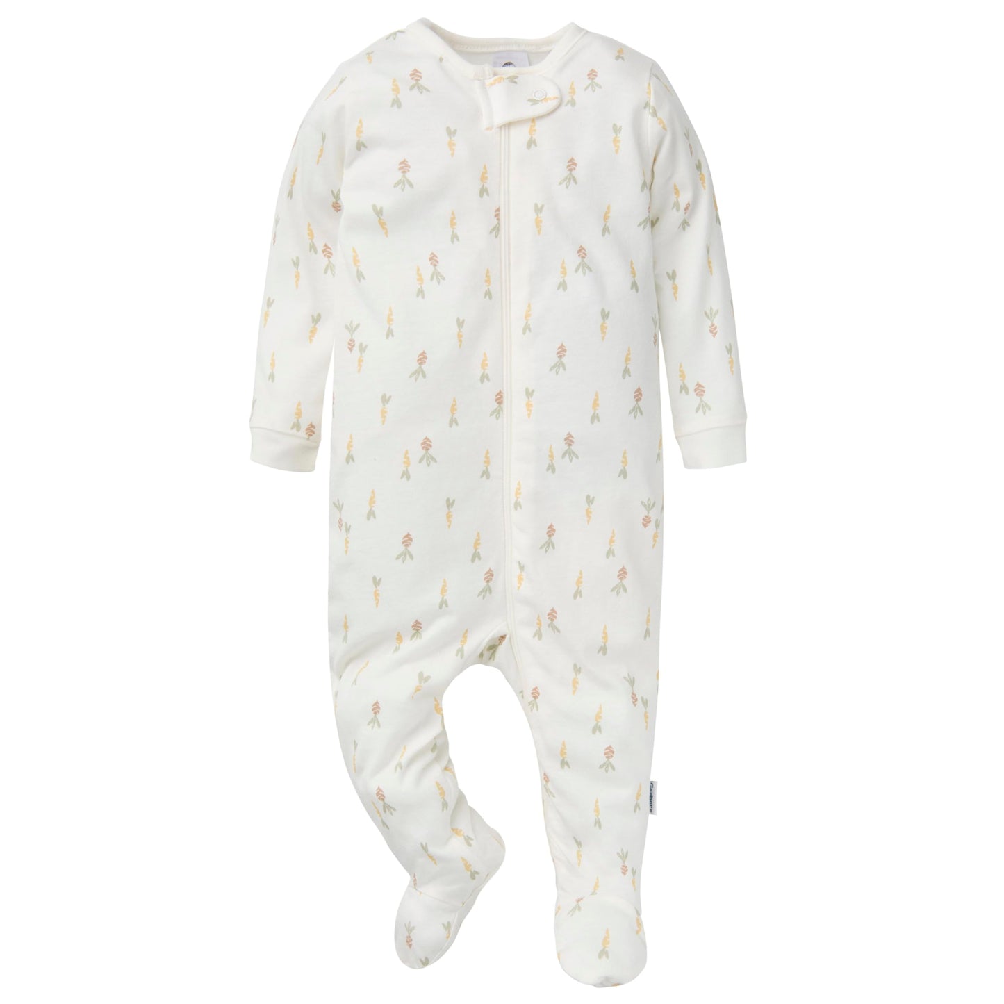 Gerber Baby Boys' 4-Pack Sleep 'N Play Footie, Farm, 6-9 Months