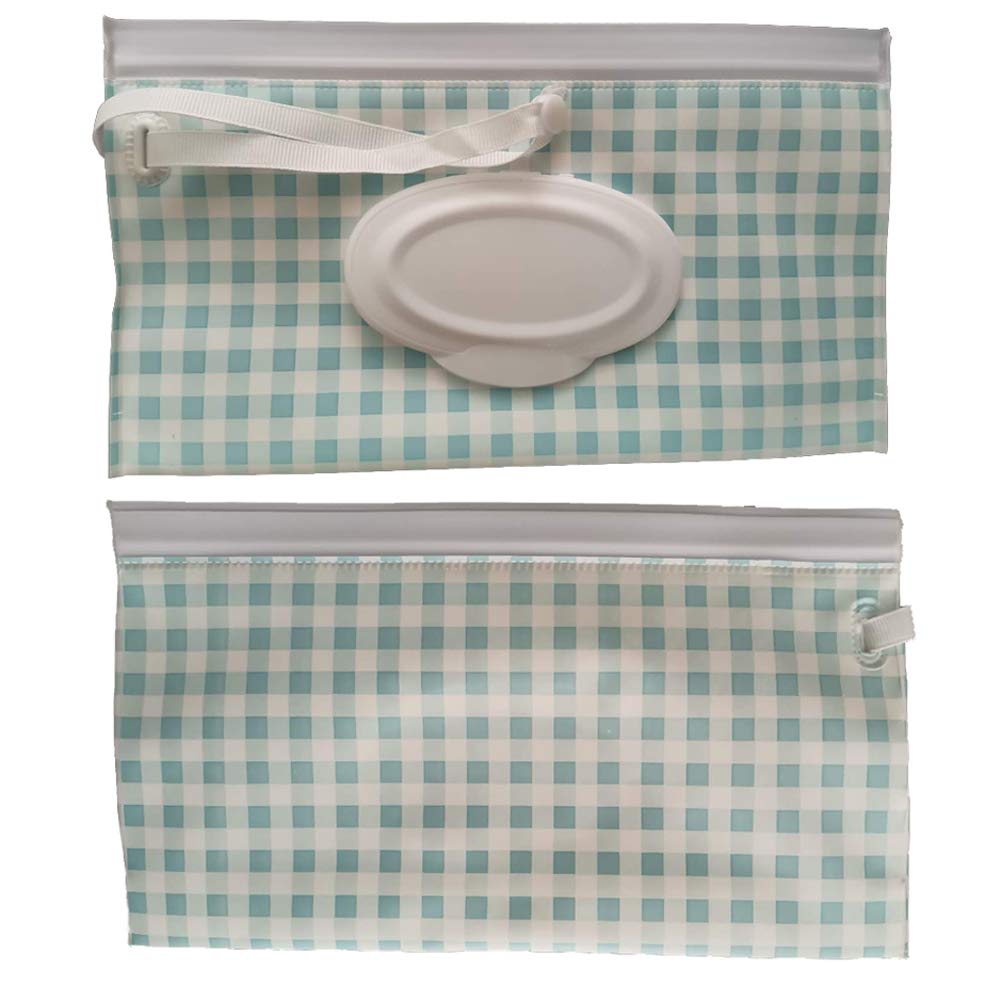 Reusable Eco Friendly Durable Portable Wet Wipe Pouch,Travel Wipes Dispenser Travel Wipes Bag Wipe Pouches Baby Wet Wipe Cases S