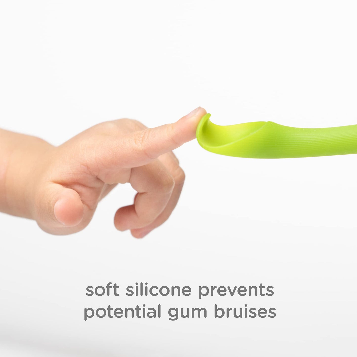 Olababy 100% Silicone Feeding And Training Spoon Set For Baby Led Weaning