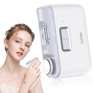 Electric Nail Clipper, 2-in-1 Cutting and Grinding Automatic Nail Clipper, 2-Speed Electric Nail Trimmer with LED Light, Electri