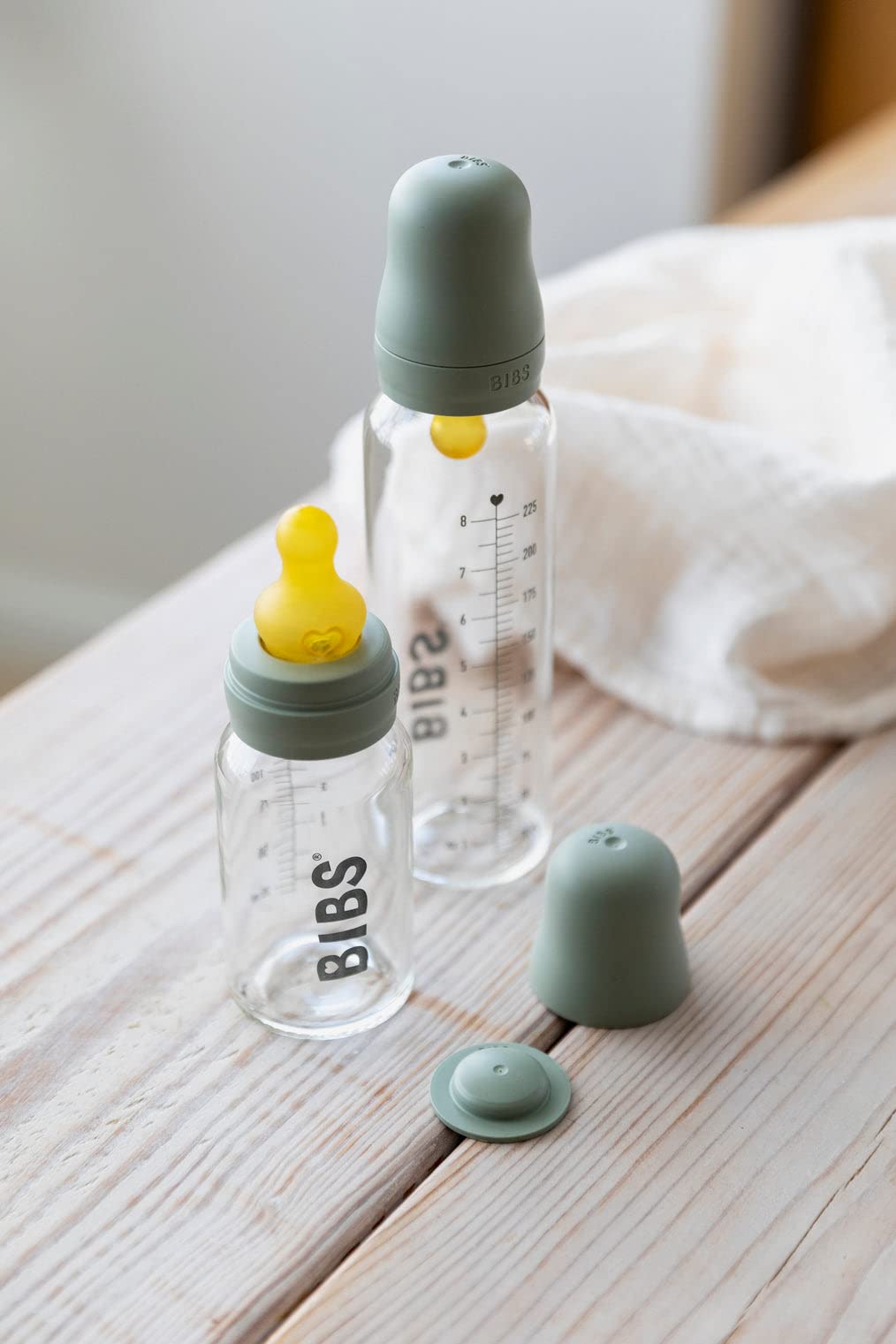 Bibs Glass Bottle 110Ml | Made In Denmark