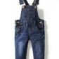 Kidscool Space Baby Boy Girl Jean Overalls,Toddler Slim Cute Denim Jumper,Blue,2-3 Years