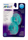 Philips Avent Super Soothie Pacifier, Green, 3+ Months, 2 Pack, Scf192/05