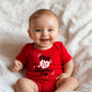Cheerilulu My 1St Valentine Day Newborn Baby Boys Bodysuits Girls Unisex Cute Funny Infant Romper 0-6 Months