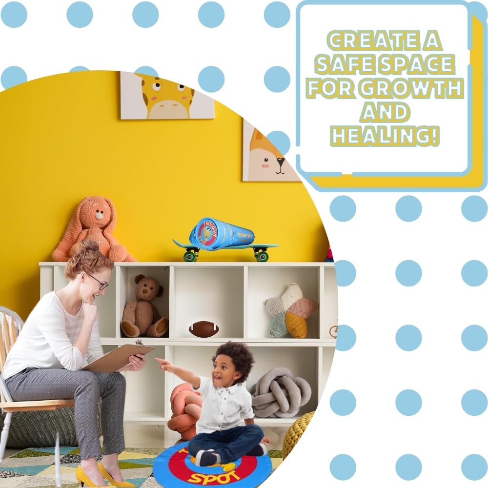 Thought-Spot: Portable Parenting Time Out Mat: Enhances Discipline, Fosters Positive Behavior; Effective Tool for Parents; Disci