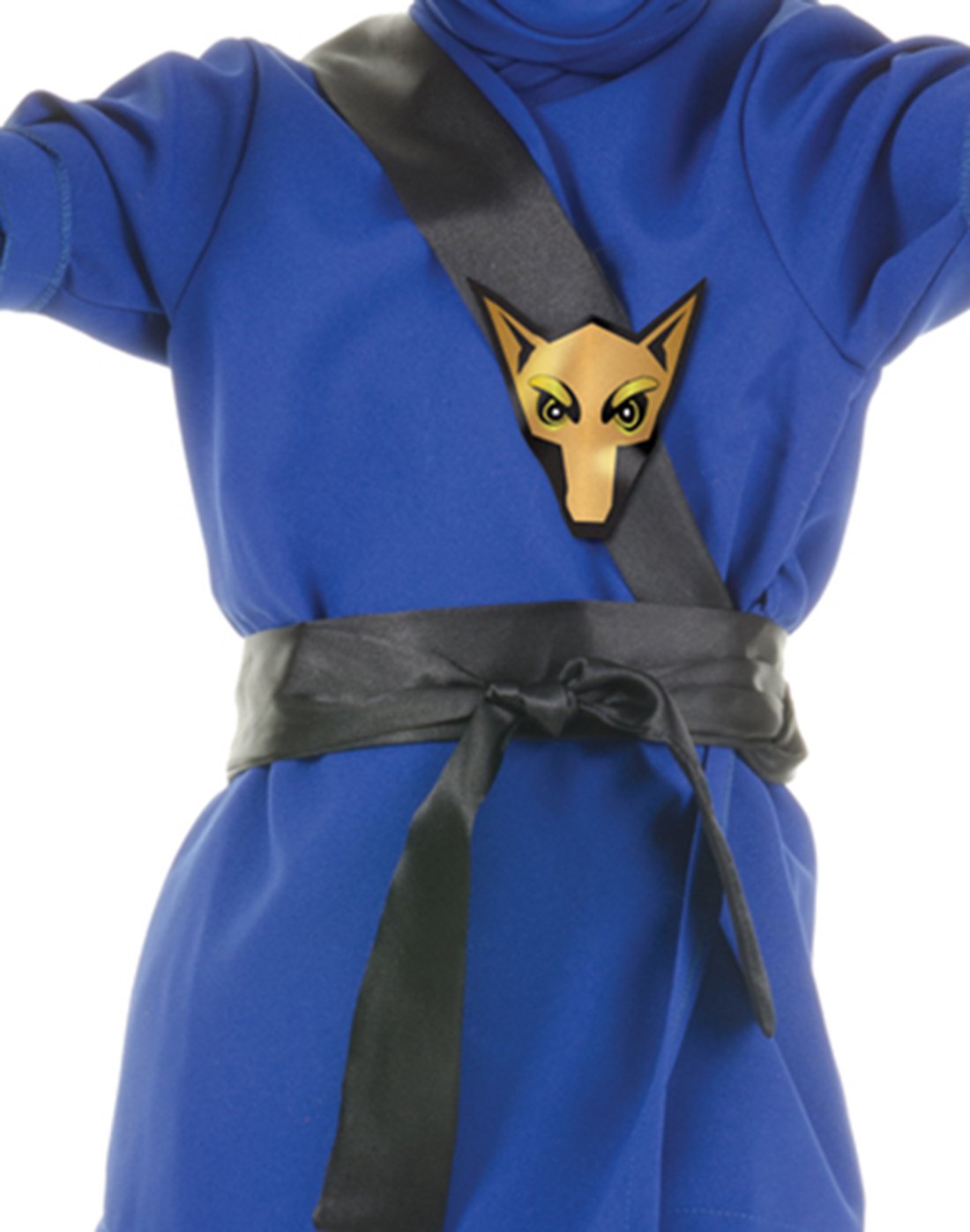 Underwraps Costumes Big Boy'S Children'S Blue Ninja Costume, Small 4-6 Childrens Costume, Blue, Small