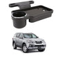 Oshotto (FT04) Foldable Car Auto Headrest Rear Back Seat Table Drink Food Cup Tray Holder Compatible with Isuzu MU7  Black