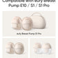 Eufy Original 19Mm Sizing Inserts (2-Pack) For Wearable Breast Pump S1/S1 Pro/E10, Silicone Sizing Inserts, Easy To Install And