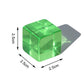 Candywood Rainbow Acrylic Gem Cubes Blocks Children Educational Sensory Training Crystal Toys Baby Learn Color Light Shadow Stac