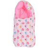 Toddylon Baby Bags 3 in 1 Bed | Wrapper | Newborn Boys Girls | Wearable Blankets | Cotton (06 Months) Pink