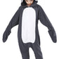 Canasour Kids Sloth Onesie Halloween Cosplay Costume Girls Animal Unisex Outfuit One Piece Hooded Soft Pajamas Grey Party 8-10 Y