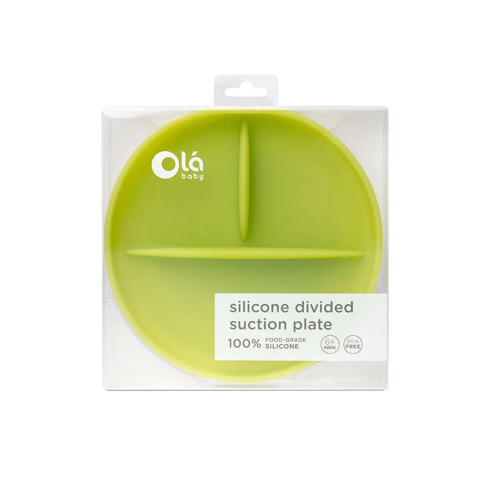 Olababy Divided Suction Plate for Independent Feeding
