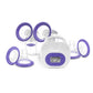 Lansinoh Smartpump 3.0 Double Electric Breast Pump, Portable And Rechargeable, Connects To Baby App, Hospital Strength Suction F