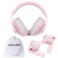 Lilian&Gema 2-In-1 Baby Ear Muffs, Adjustable Headphones With Band, Owls Noise Cancelling Headphones For Toddler Up To 4 Years,