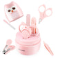 Doogaxoo Baby Nail Clippers, 4-In-1 Safe Baby Nail Kit With Cute Case, Nail Clipper, Scissors, Tweezers, Baby Nail File Set For